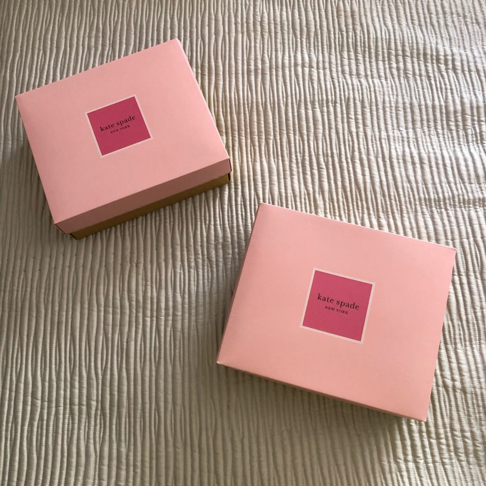 Two Kate Spade Gift Boxes